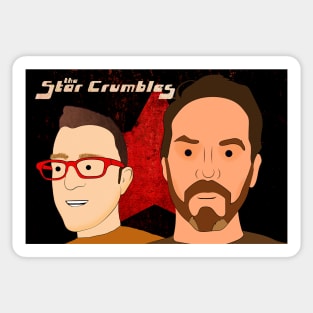 The Star Crumbles Portrait Sticker